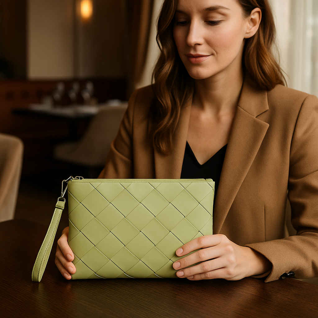 Woven Zip Pouch