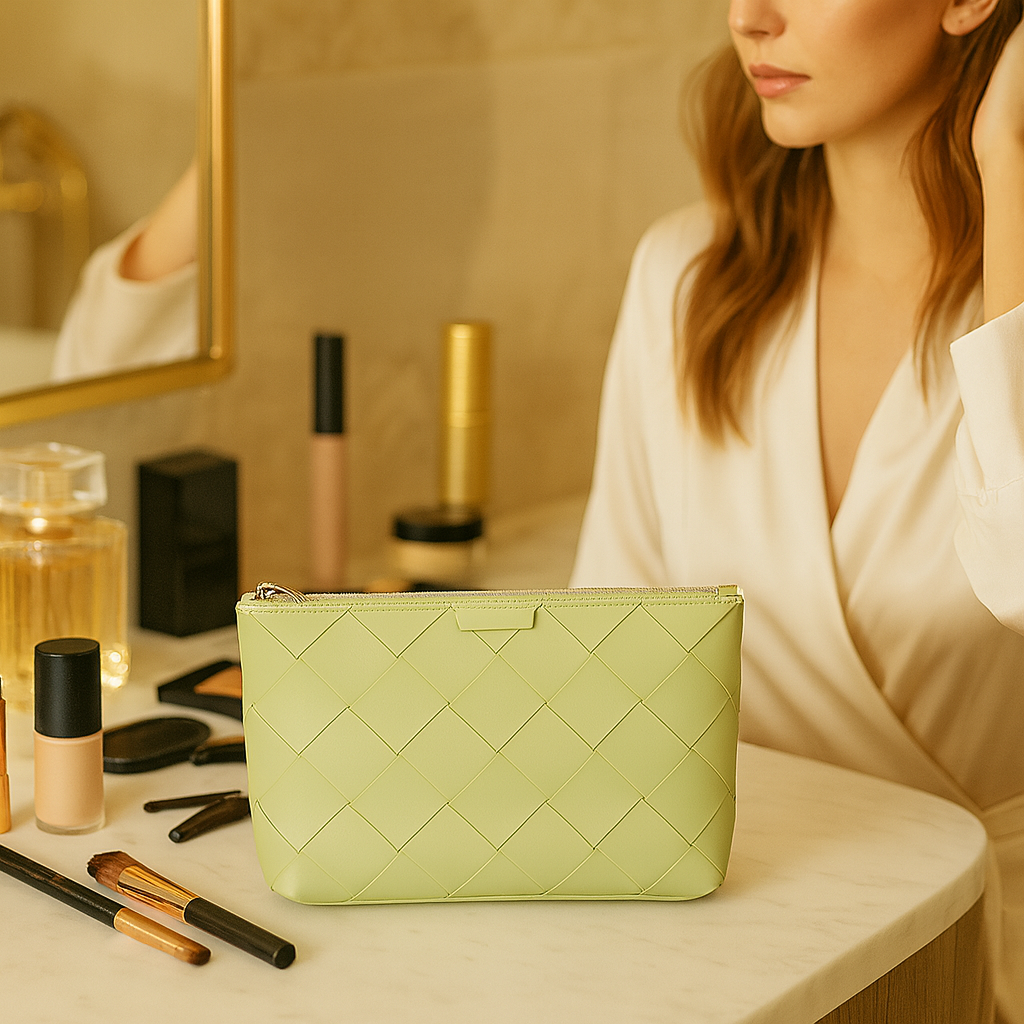 Woven Toiletry Bag