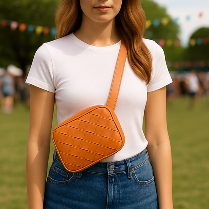 Woven Crossbody Bag