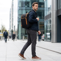 Tech Backpack lifestyle — urban commute