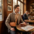 Venezia Woven Crossbody lifestyle