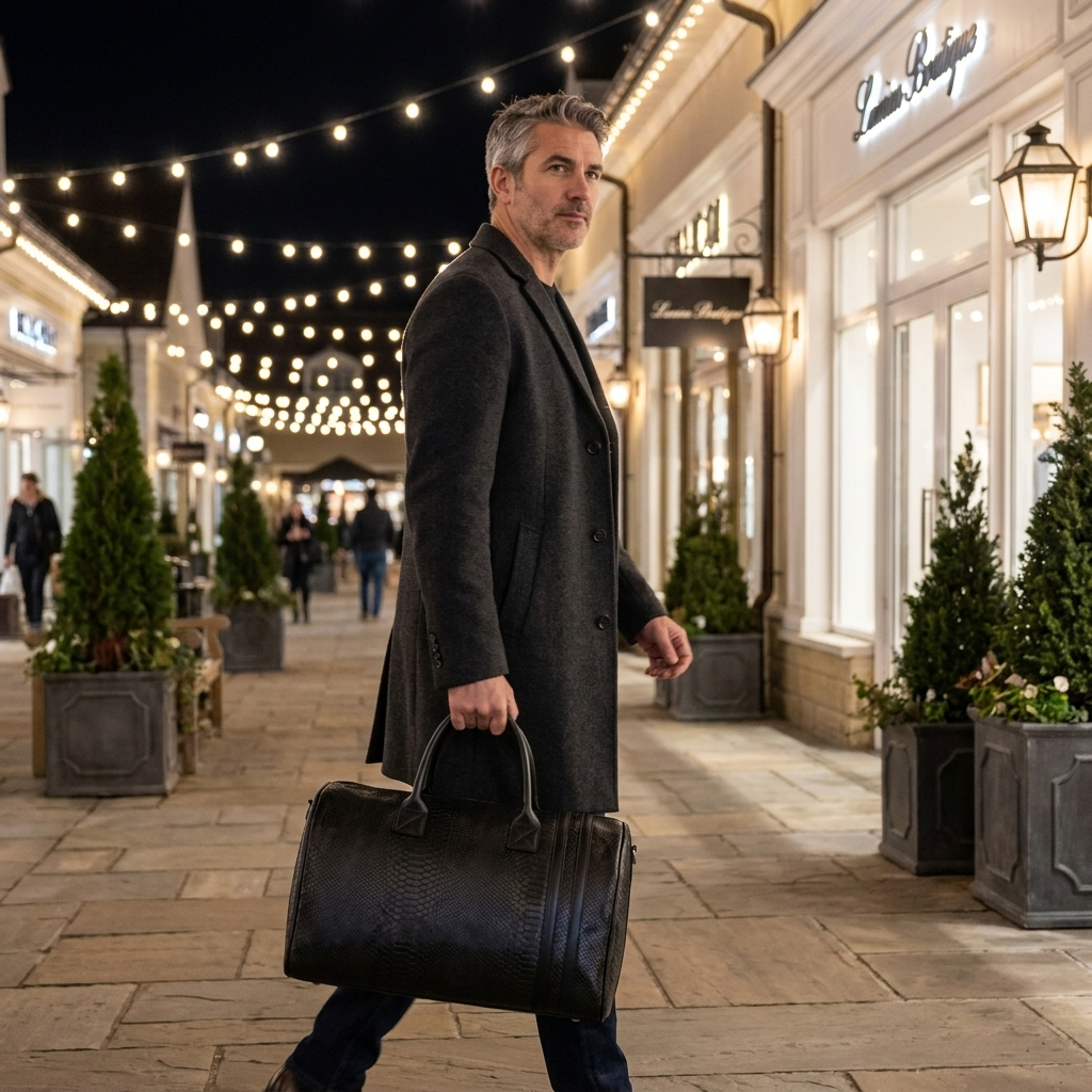 Croc Duffle Bag - lifestyle